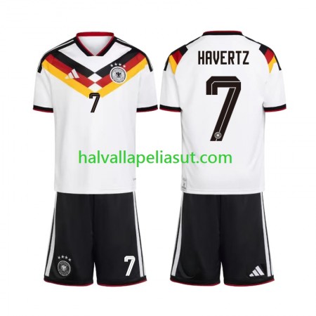 Jalkapallo Pelipaidat/Peliasut Saksa Kai Havertz 7 Lasten Kotipaita World Cup 2026 Lyhythihainen